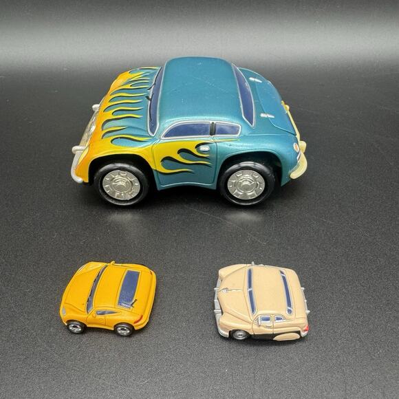 VTG 2003 Phat Boyz Lot Of 3 Model Cars - Big Storage Car & 2 Micro Phat Boyz - Picture 5 of 10